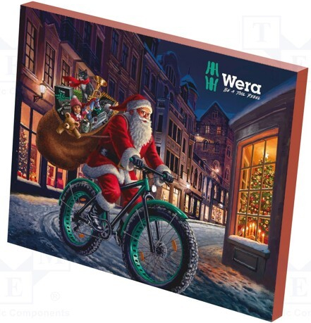 WERA 05136607001 Kit: advent calendar 2023; 28pcs.