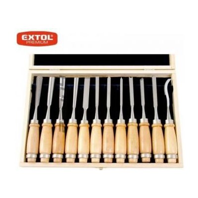 Řezbářská dláta sada 12ks délka 200mm – Sleviste.cz