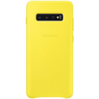 Samsung Leather Cover Galaxy S10+ žlutá EF-VG975LYEGWW – Zbozi.Blesk.cz