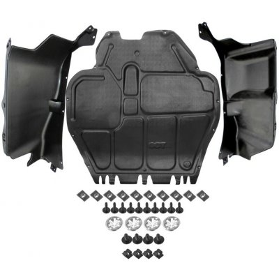 Sada krytů pod motor AUDI A3 Hatchback (8L1) včetně montážního materiálu - Plast (1J0825237M) - – Hledejceny.cz