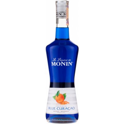 Monin Liqueur de Blue Curacao 20% 0,7 l (holá láhev) – Zboží Mobilmania