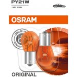 Osram Standard PY21W BAU15s 12V 21W oranžová 2 ks 7507-02B – Zboží Mobilmania