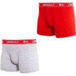 Lonsdale pánské boxerky Red Grey 2 ks – Sleviste.cz