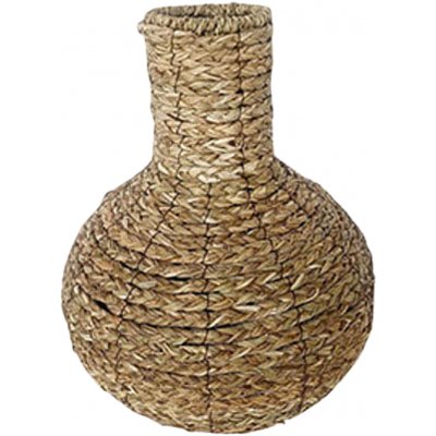 Váza Soloco, mořská tráva, ø 26 × 35 cm, hnědý BA359785 – Hledejceny.cz