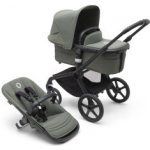 Bugaboo Fox 5 komplet Black/Forest Green pěnová kola 2023 – Zboží Dáma