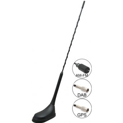 Calearo Triplex AM-FM / DAB-DAB+ / GPS anténa | Zboží Auto