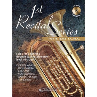 1st Recital Series for Bb Bass T.C./B.C. noty na žesťové basové Bb nástroje+audio – Sleviste.cz