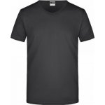 James Nicholson pánské slim-fit tričko do véčka černá – Hledejceny.cz