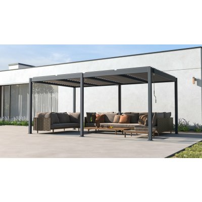 BestBerg BBP-15G 5 x 3 m šedá – Zboží Mobilmania
