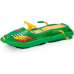 Plastkon Snow Boat Bob s volantem zelená – Zbozi.Blesk.cz