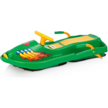 Plastkon Snow Boat Bob s volantem zelená