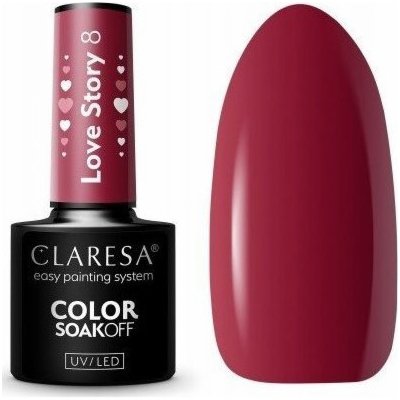 Claresa gél lak Love Story 8 5 g – Hledejceny.cz