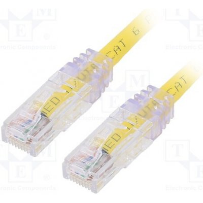 Panduit UTPSP2MYLY Patch U/UTP Cat 6 RJ45 vidlice z obou stran lanko Cu 2m – Hledejceny.cz