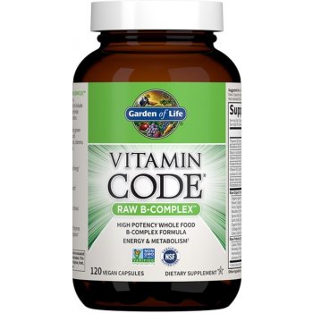 Garden of Life Vitamin Code RAW Vitamin B Komplex 120 kapslí