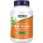 NOW Double Strength Silymarin milk thistle extract 300 mg 200 rostlinných kapslí – Sleviste.cz