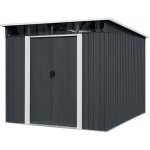Riwall PRO RMSP 9x8 Anthracite LUX 2,4 x 2,8 m s pultovou střechou antracit – Zbozi.Blesk.cz