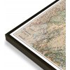 Nástěnné mapy National Geographic Čína - nástěnná mapa Executive 77 x 61 cm Varianta: mapa v hliníkovém rámu, Provedení: černý rám