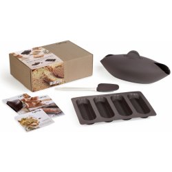 Lékué Kit Bread Starter Silikonová forma na chleba a bagety sada 600 ml