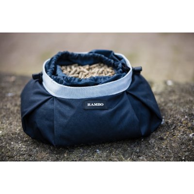 Horseware Taška na muesli pro koně Rambo Navy Silver – Hledejceny.cz