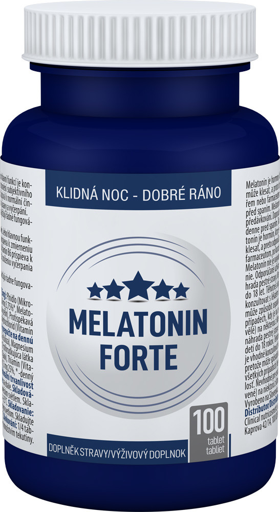 Pharma Activ Melatonin 5 mg Forte 100 tablet od 479 Kč - Heureka.cz