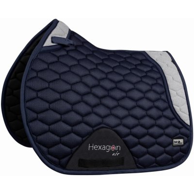Fair Play Podsedlová dečka HEXAGON AIR MESH Modro šedá – Zboží Dáma
