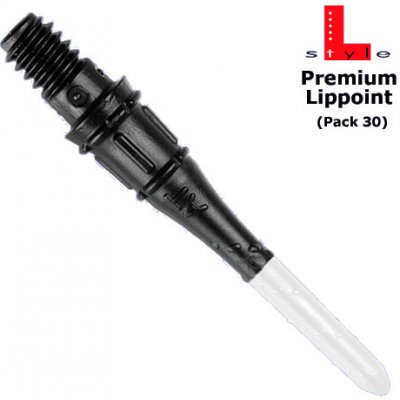 L-Style hroty Premium LipPoint Two Tone Black & White Soft 30 Ks – Sleviste.cz