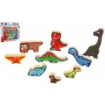 PlayGo 1993 Puzzle/Vkládačka deskové dinosauři – Zbozi.Blesk.cz