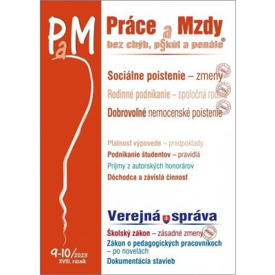 Práce a Mzdy, bez chýb, pokút a penále 9-10/2023 – Hledejceny.cz