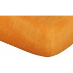 Dadka froté prostěradlo pomerančové 90x200x15 – Hledejceny.cz