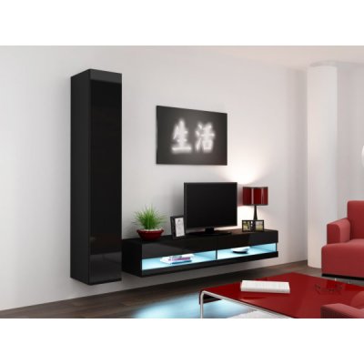 Cama VIGO NEW 9 černá černý lesk – Zboží Dáma