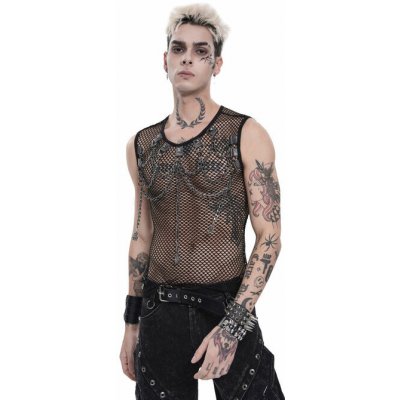 Devil Fashion Badlands Mesh černá – Zboží Dáma