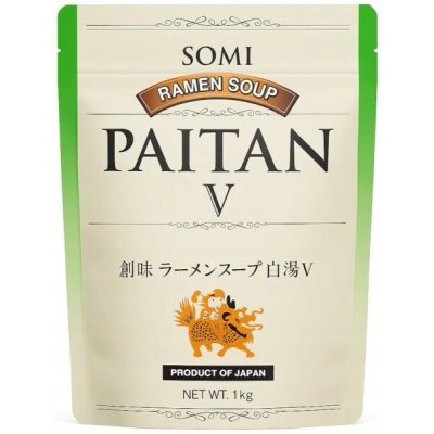 Somi Veganský koncentrát Paitan V bujón pro polévku ve stylu tonkotsu ramen 1 kg – Zboží Dáma