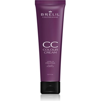 Brelil Professional CC Colour Cream barvicí krém pro všechny typy vlasů Plum Purple 150 ml – Zboží Mobilmania