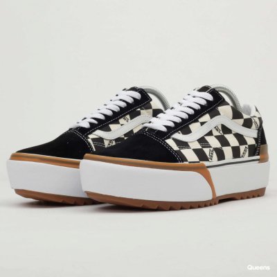 Vans Old Skool Stacked VN0A4U15VLV1 barevná černá – Zboží Mobilmania