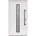 ARON vchodové dveře 3171-1 bílé 100 x 200 cm P – Hledejceny.cz