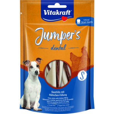 Vitakraft Jumpers dental Twisted kuřecí S 150 g – Hledejceny.cz