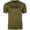 Army a lovecké tričko a košile Tričko Mil-Tec US šedozelené