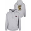 Pánská mikina Wu Wear Dragon Hoody heather grey