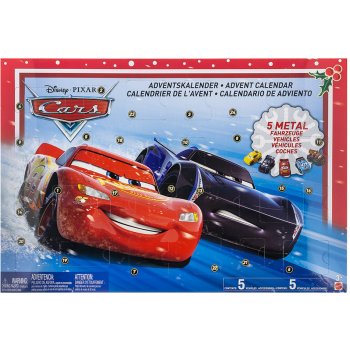 Mattel Cars 3 Adventní kalendář