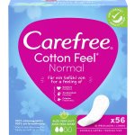 Carefree slipové vložky Cotton Feel Normal Aloe 56 ks – Hledejceny.cz
