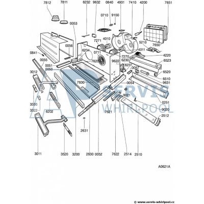 Whirlpool 481940479216 RAM AKR633