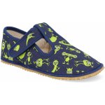 Beda Barefoot bačkory ZELENÁ PŘÍŠERKA MONSTERS ŠIRŠÍ TYP NOVÝ STŘIH BFN-170020/W – Zboží Dáma