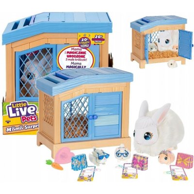 Little Live Pets Mama Surprise interaktivní králík 4 roky + – Sleviste.cz