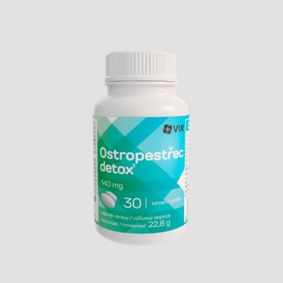 VIX Ostropestřec Detox 30 tablet – Hledejceny.cz