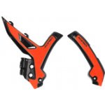 Acerbis Chrániče rámu X-Grip Frame Protector KTM SX / SXF 23- EXC 24- Black Orange | Zboží Auto