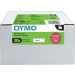 DYMO páska D1 12mm x 7m, černá na bílé, 45013, 20ks - 2231632 – Zboží Živě
