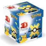 RAVENSBURGER 3D Puzzleball Pokémon Quick Ball 54 ks – Zboží Mobilmania