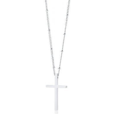 Zovero Kuličkový náhrdelník s křížkem 8486151291219
