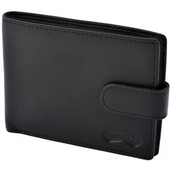 Nivasaža pánská kožená peněženka N22 CLN B černá