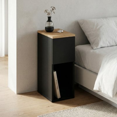 Edaxo Teny 20 x 30 x 55 cm černý – Zboží Mobilmania